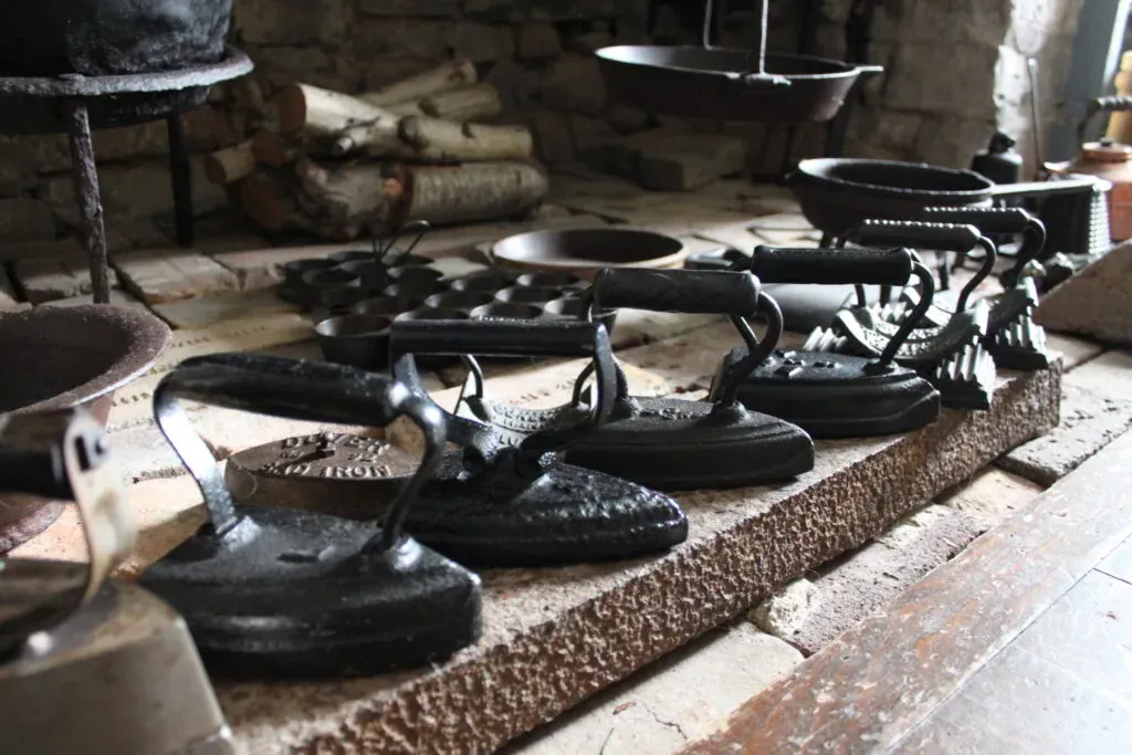 Irons in Hearth