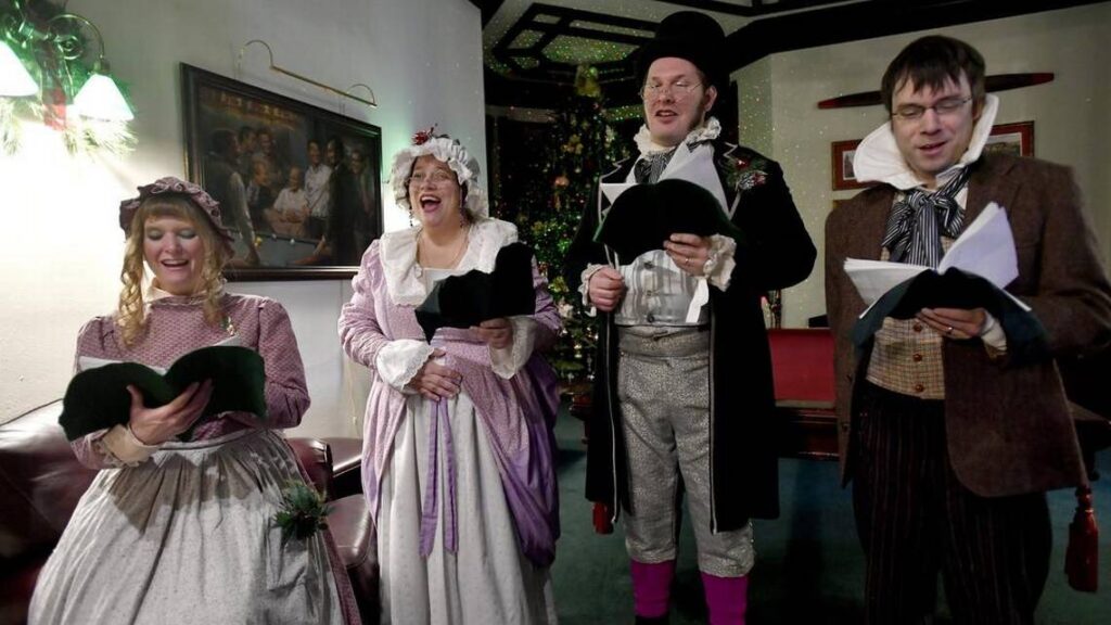 Performers in period costume are one of the highlights of the Bellefonte Victorian Christmas.