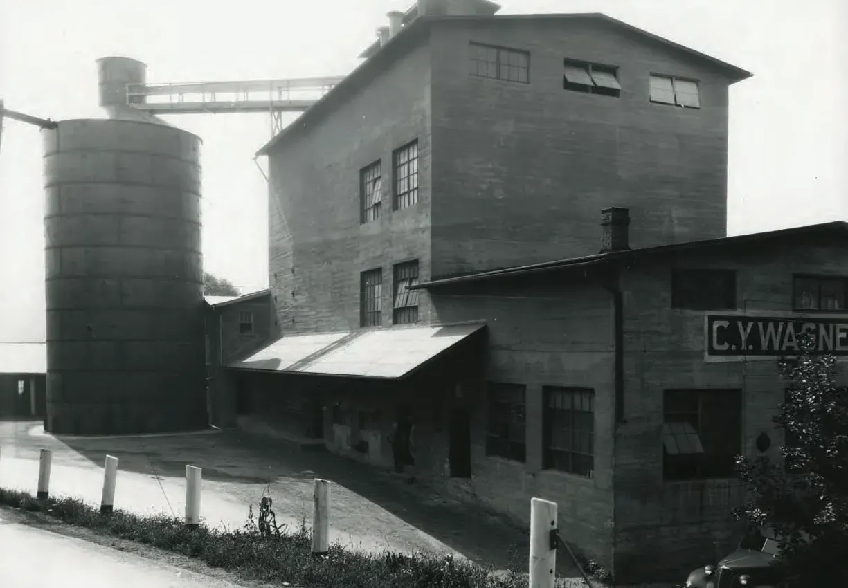 In 1920 Curtis Wagner built a mill in Bellefonte that specialized in a wide range of products, including “Our Best” flour, which could be purchased in any local grocery store or market.