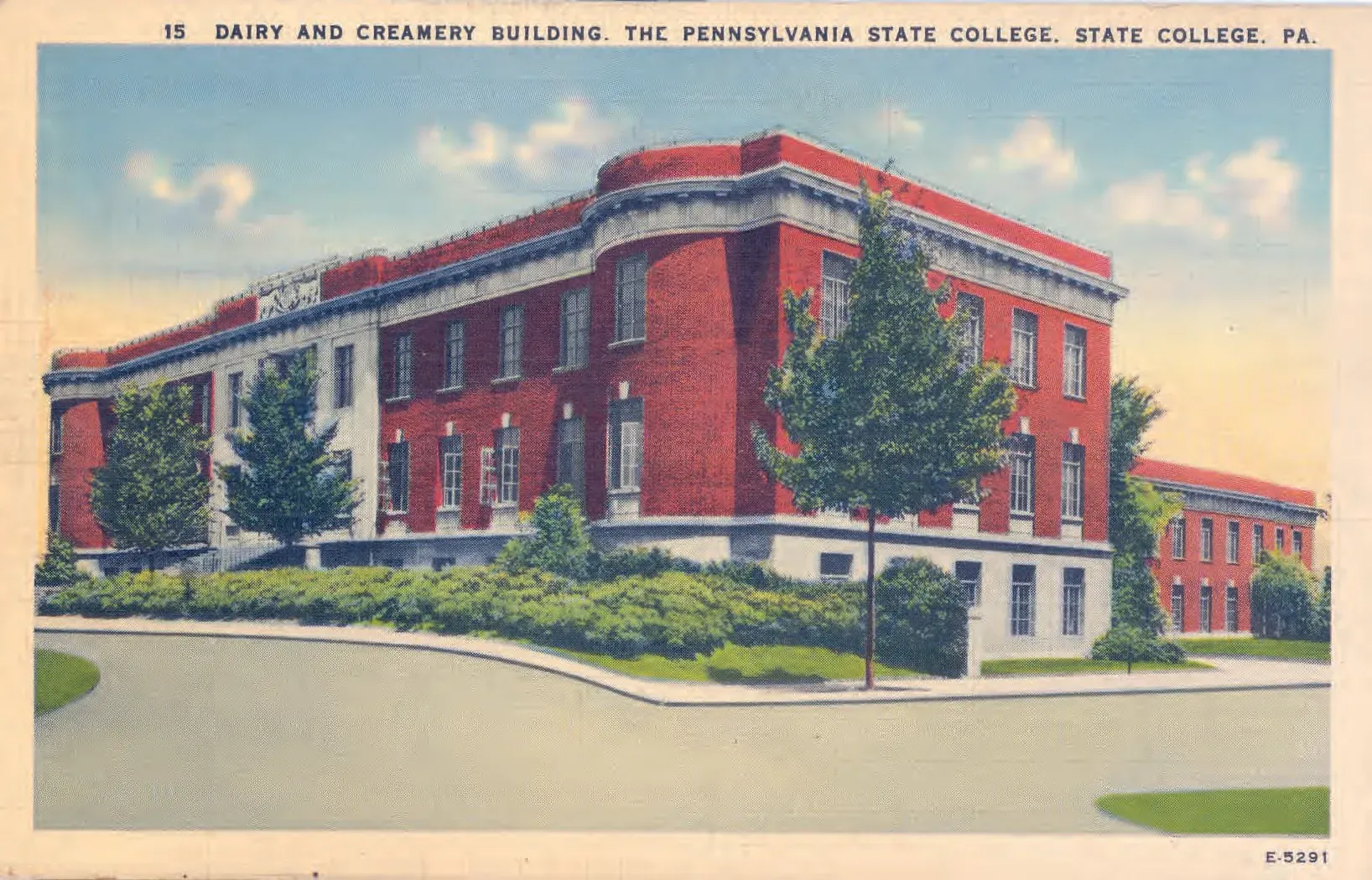 Dairy and Creamery Building | Collections of the Centre County Historical Society.