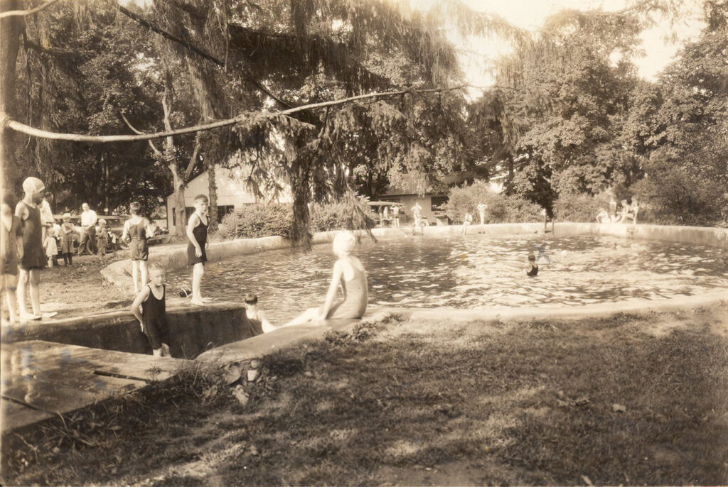Evergreens swimming pool