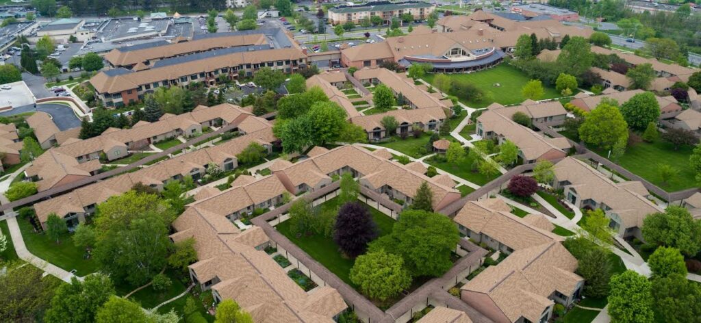 Foxdale Village, which is home to about 350 residents, has expanded since opening in 1990. (Foxdale Village)