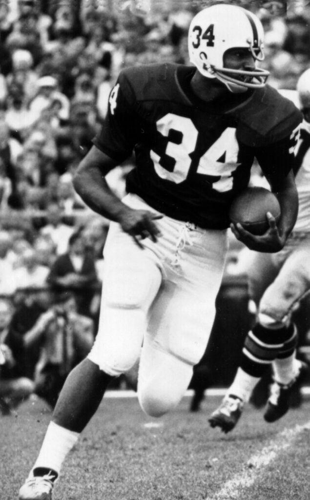 Franco Harris was a three-year letterman on the Penn State football team before being drafted by the Pittsburgh