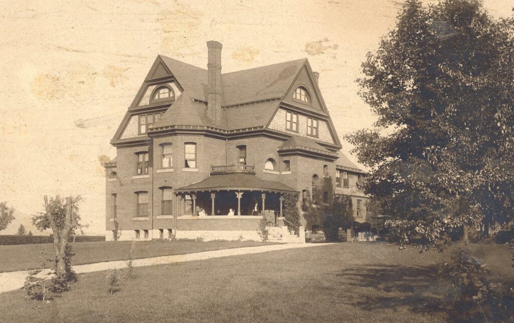 The Hamilton home in State College was called the “Highlands” because it offered a view overlooking the college.