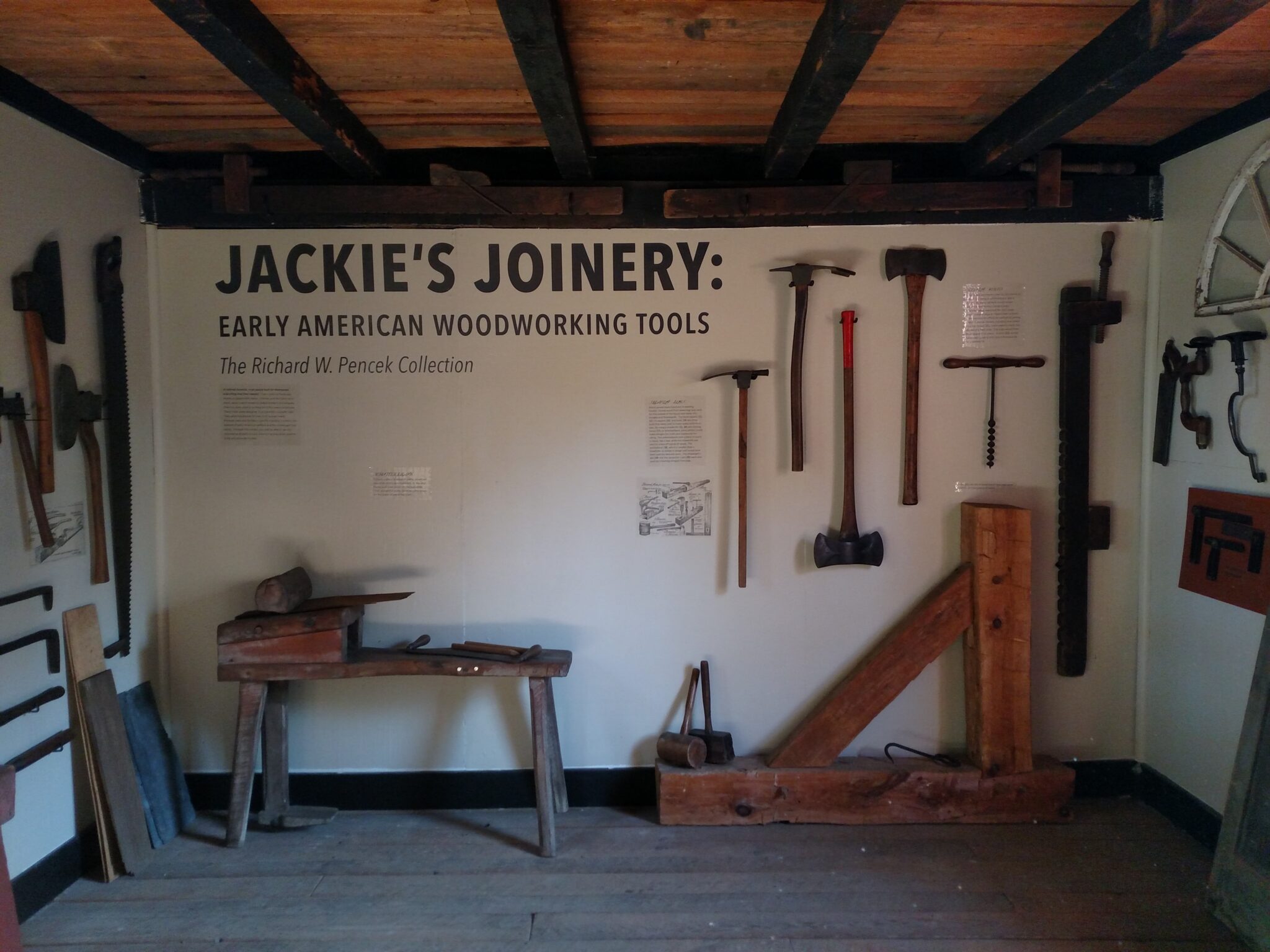 Jackie’s Joinery: Early American Woodworking Tools