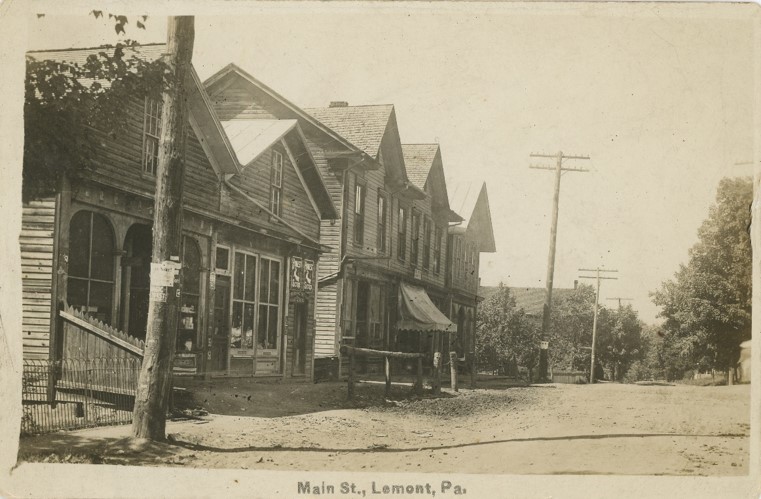 As a crossroads village on the Bellefonte to Boalsburg turnpike, Lemont was an attractive location for businesses.