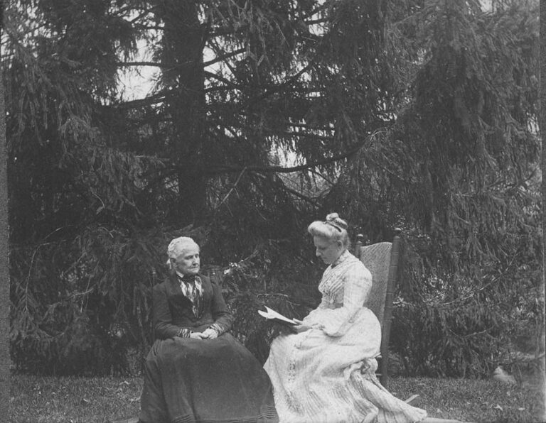 Mary Beaver and Annie Elliott Thompson