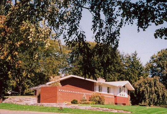 The Mateer House on West Homan Avenue in State College was built in 1955. (Penn State Libraries)