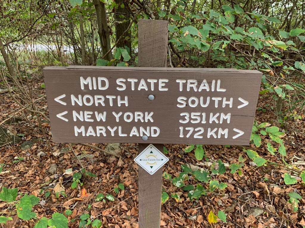 The Mid State Trail is the longest hiking trail in Pennsylvania. (Centre County Historical Society)