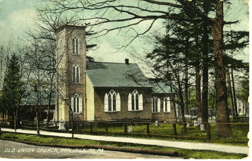 The Union Church was a place of worship for different denominations until the 1920s.