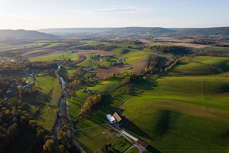 Penns Creek flows through Penns Valley in Centre County. (Wikipedia Commons)