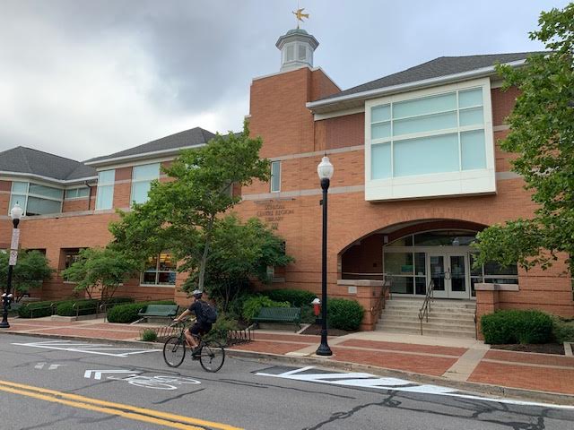 The Schlow Library has been at the corner of Allen and Beaver streets in State College since 1966. (Centre County