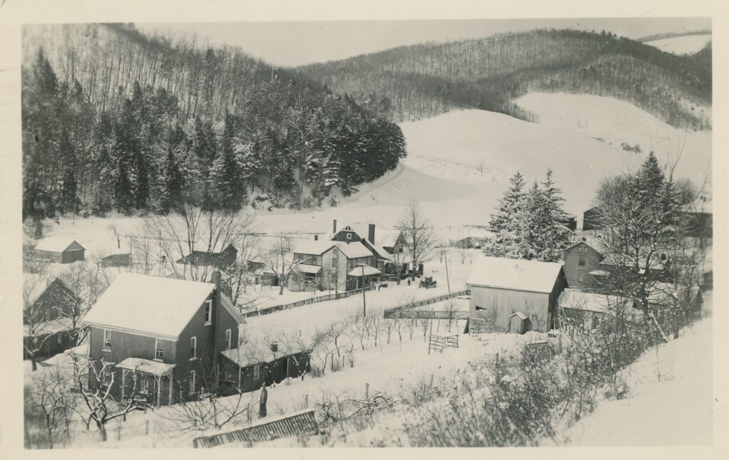 Unionville was the third community in Centre County to be incorporated as a borough. (Joan Brower collection)