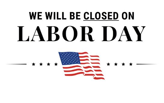 Close for Labour Day