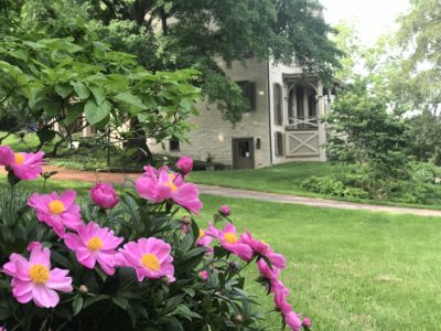 Centre Furnace Mansion and Flowers