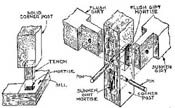heavy timber braced frame construction