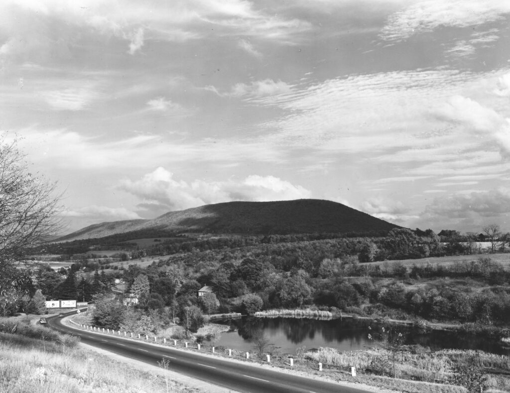 The southern terminus and most iconic section of Mount Nittany is in College Township. (Photograph courtesy of Mount