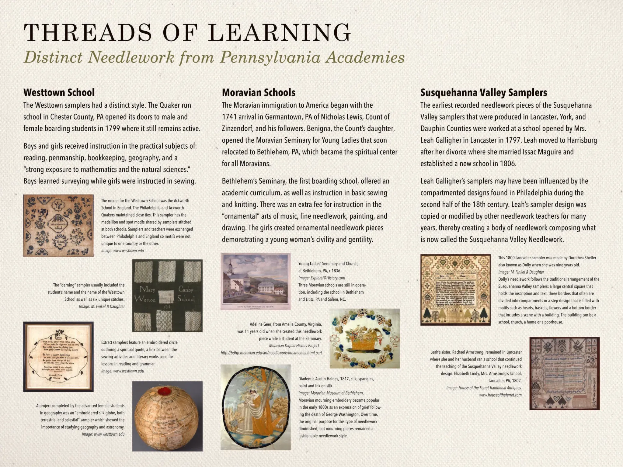 Threads of History Exhibit