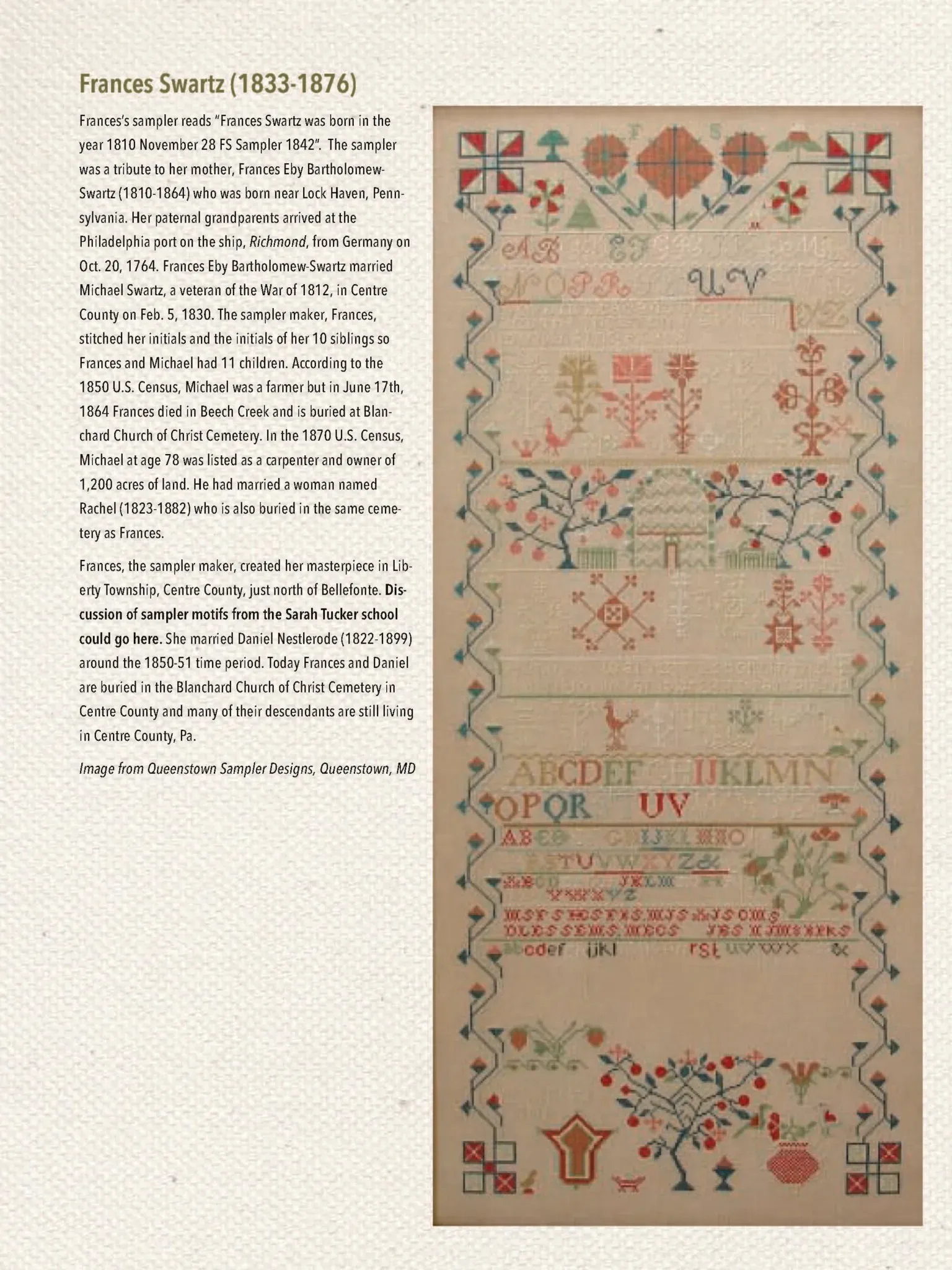 Threads of History Exhibit